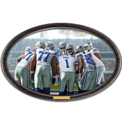 Wall Decor: Going The Distance Dallas Cowboys Personalized Wall Decor