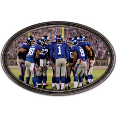 Wall Decor: Going The Distance New York Giants Personalized Wall Decor