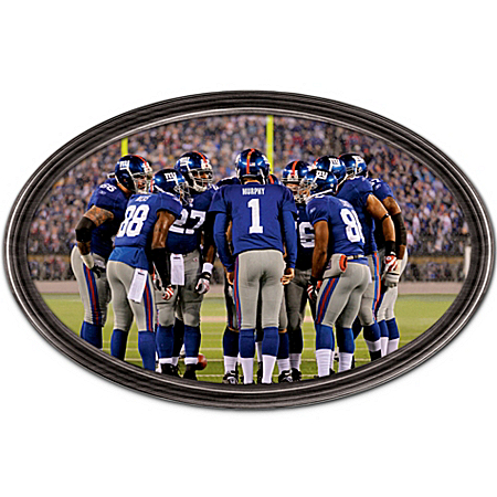 Wall Decor: Going The Distance New York Giants Personalized Wall Decor
