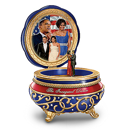 Music Box: Barack And Michelle: The Inaugural Dance Music Box