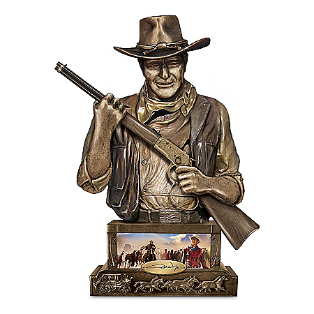 Bank: John Wayne, Guardian Sculpted Western Bank