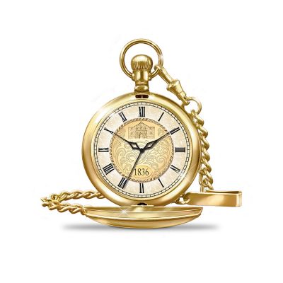 Watch: Remember The Alamo Commemorative Pocket Watch