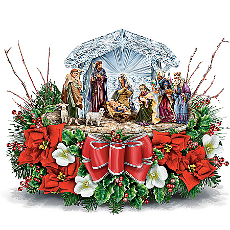 O Holy Night Table Centerpiece