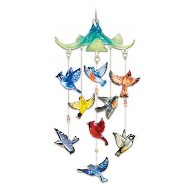 Garden Gems Artglass Hanging Sculpture