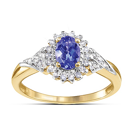 Ring: Mystique Tanzanite & Diamond Ring