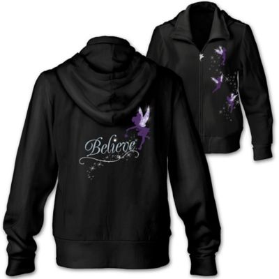 Hoodie: Believe In The Magic Tinker Bell Custom Women's Fashion Hoodie