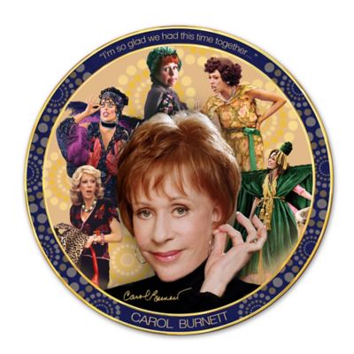 Collector Plate: Carol Burnett: Timeless Comedy Collector Plate