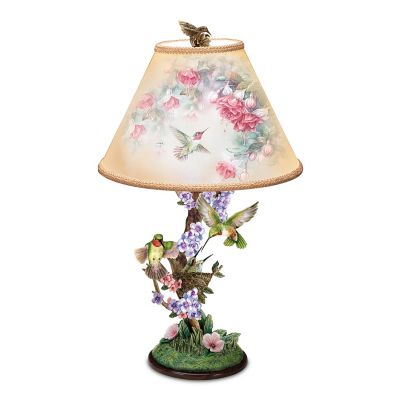 Lamp: Garden Jewels Lena Liu Hummingbird Lamp