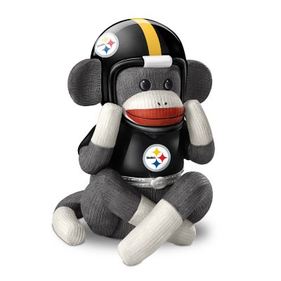 Music Box: Pittsburgh Steelers Sock Monkey Music Box