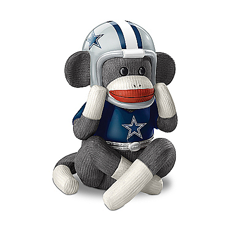 Music Box: Dallas Cowboys Sock Monkey Music Box