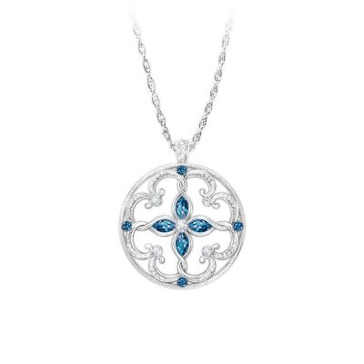 Women's Necklace: Infinite Blessings Pendant Necklace