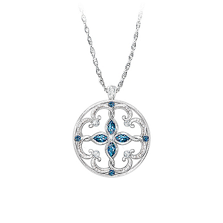 Women's Necklace: Infinite Blessings Pendant Necklace