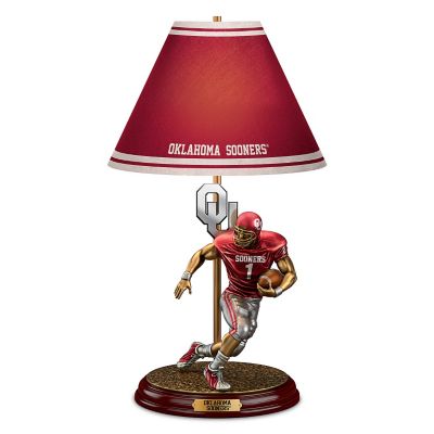 Oklahoma Sooners Football Lamp