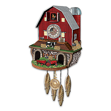 All-American Farm Cuckoo Clock