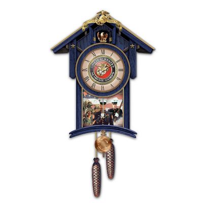 USMC Cuckoo Clock