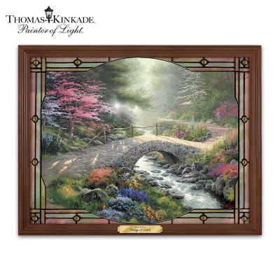 Thomas Kinkade Bridge Of Faith Wall Decor