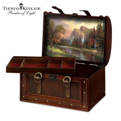 Thomas Kinkade Mountain Retreat Box