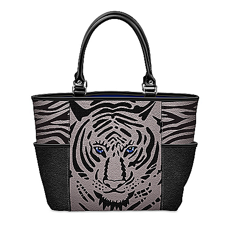 Eye Of The Tigress Tote Bag