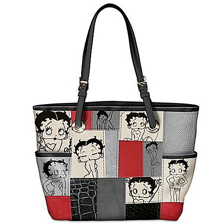 Sassy Patches Betty Boop Tote Bag