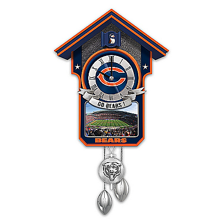 Cuckoo Clock: Chicago Bears Cuckoo Clock