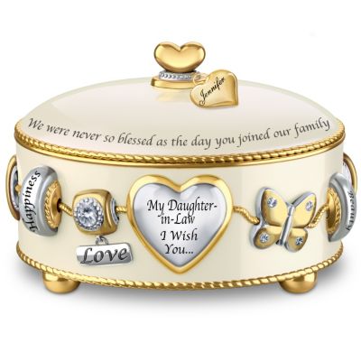 Music Box: Daughter-In-Law, I Wish You Personalized Music Box