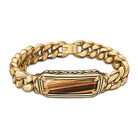 Unleash The Power Of The Tiger's Eye Mens Bracelet