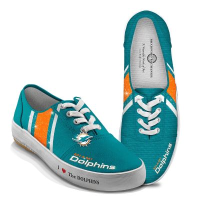 Shoes: I Love The Dolphins Women's Art Shoes