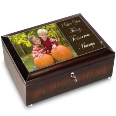 Music Box: A Picture Perfect Moment Personalized Picture Music Box