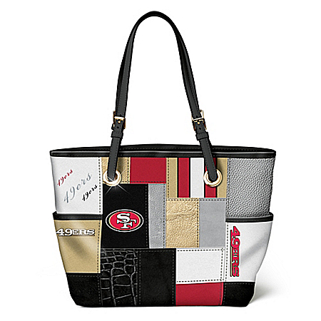 For The Love Of The Game NFL San Francisco 49ers Tote Bag