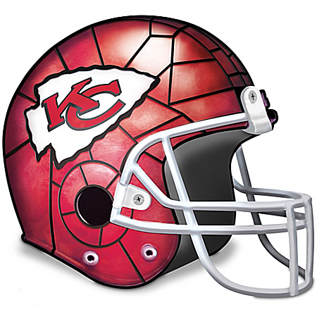 Kansas City Chiefs Football Helmet Accent Lamp
