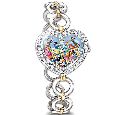Watch: Disney Magical Moments Women's Crystal Watch