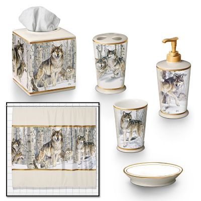 The Pride Of The Pack Bath Accessories Set