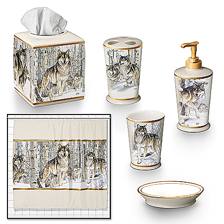 The Pride Of The Pack Bath Accessories Set