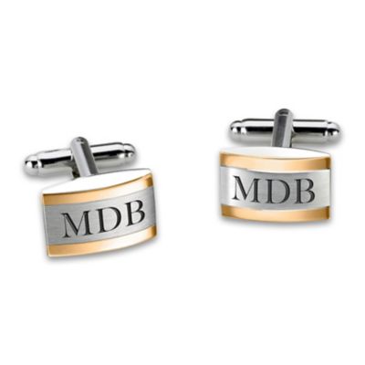 Esquire Personalized Stainless Steel Cuff Links