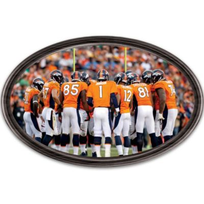 Wall Decor: Going The Distance Denver Broncos Personalized Wall Decor