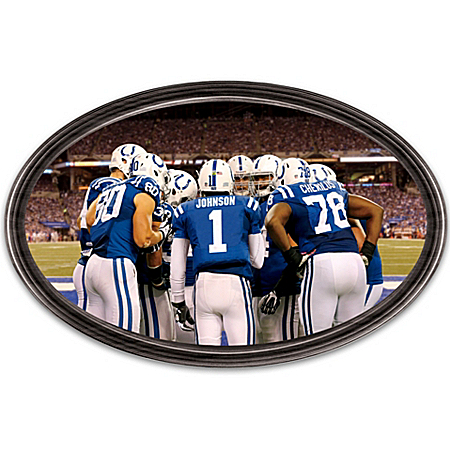 Wall Decor: Going The Distance Colts Personalized Stadium Edition Wall Decor