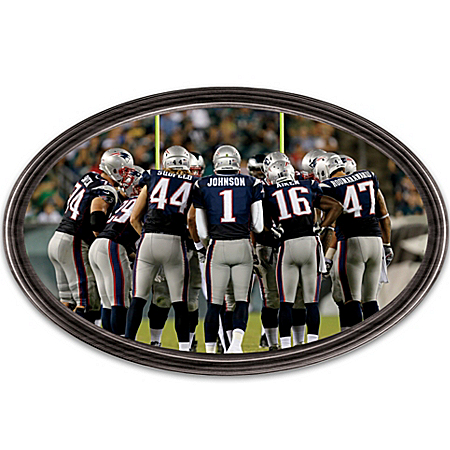 Wall Decor: Going The Distance New England Patriots Personalized Stadium Edition Wall Decor