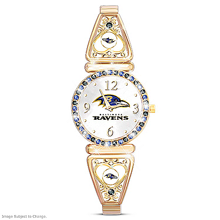 Watch: My Baltimore Ravens Ultimate Fan Womens Watch