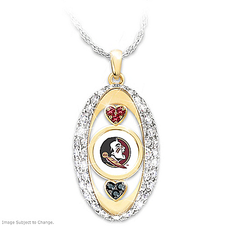 For The Love Of The Game Florida State Seminoles Pendant Necklace