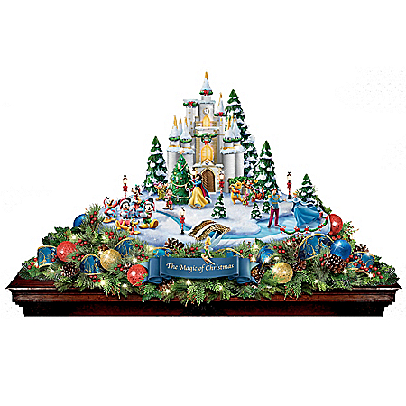 Disney Magic Of Christmas Illuminated Table Centerpiece