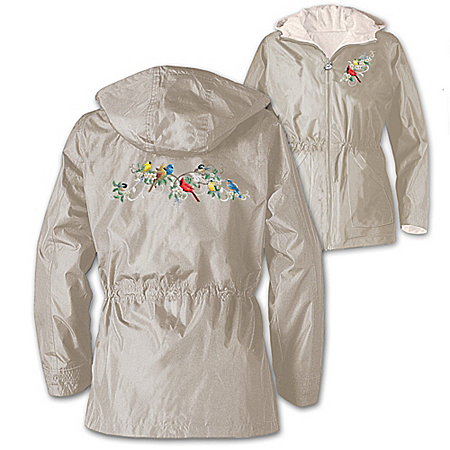 Nature's Symphony Womens Songbird Anorak Jacket