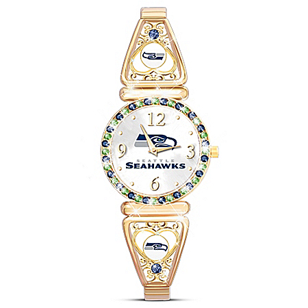 Seattle Seahawks Womens Bracelet Watch: My Seahawks