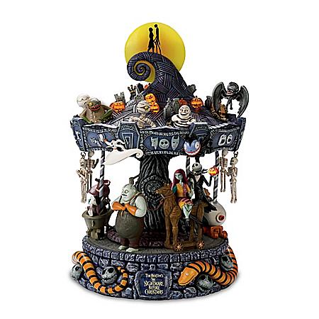 Tim Burtons The Nightmare Before Christmas Musical Carousel: Lights Up