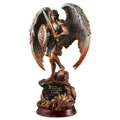 Archangel St. Michael: Strength In The Lord Sculpture