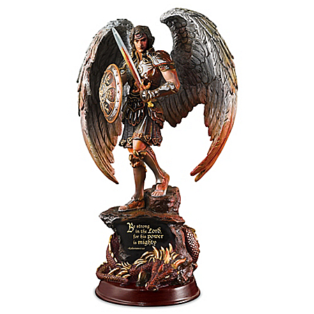 Archangel St. Michael: Strength In The Lord Sculpture