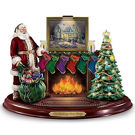 Thomas Kinkade The Stockings Were Hung
Personalized Light Up Sculpture