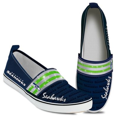 Steppin' Out With Pride NFL Seattle Seahawks Womens Shoes