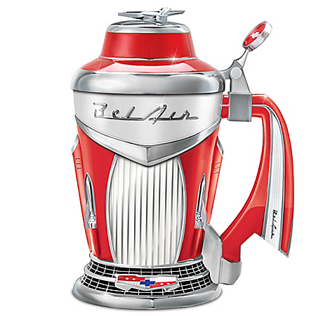 Chevy Bel Air Porcelain Stein