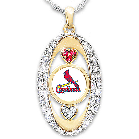 For The Love Of The Game St. Louis Cardinals Pendant Necklace