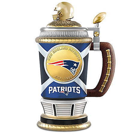 New England Patriots Collector's Stein